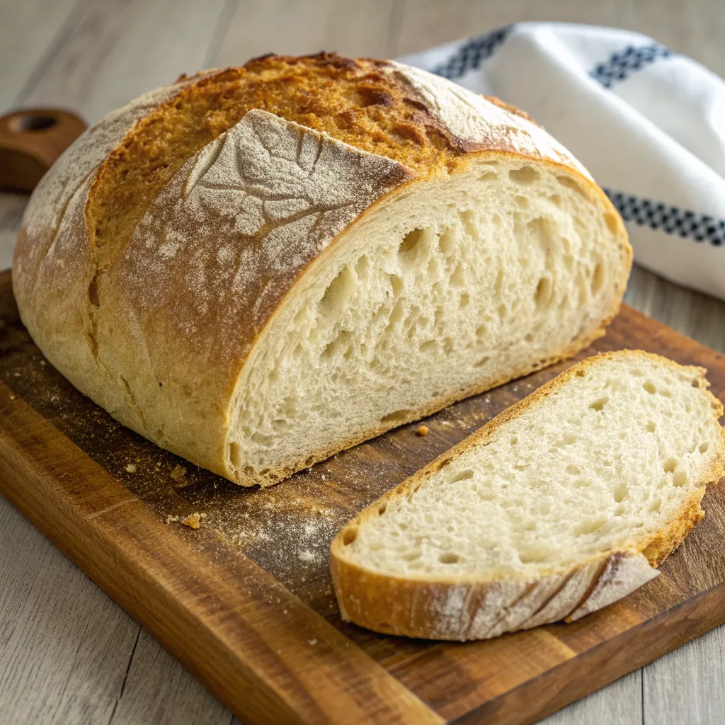 Rustic sourdough bread made by Michael Greene