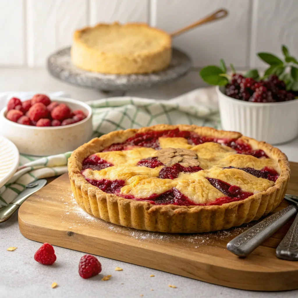 A delicious pie from the VALTHIRION baking course